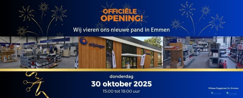 Officiële opening Stucshop Emmen