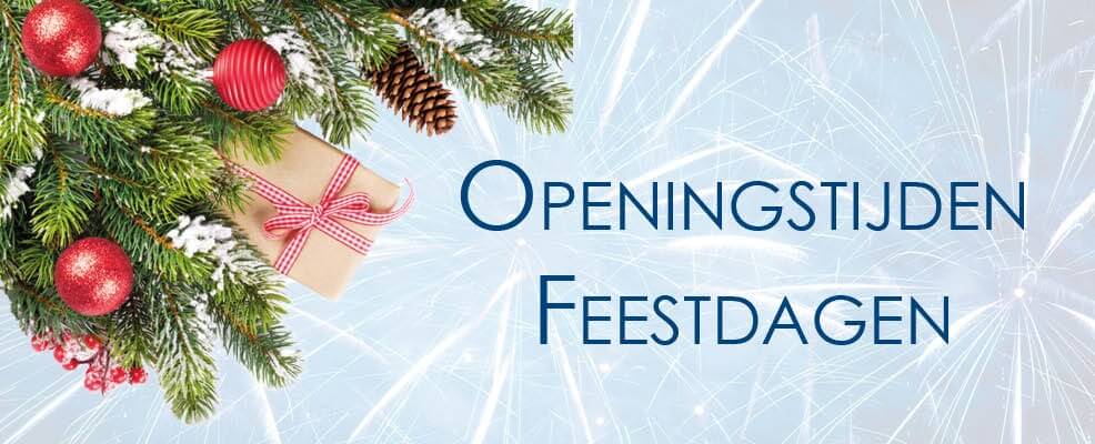 Openingstijden feestdagen